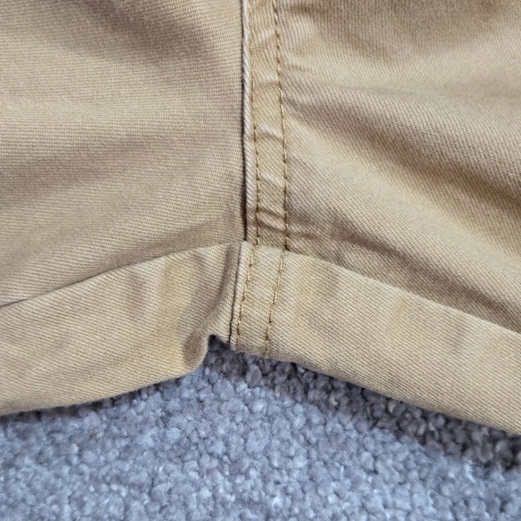 Democracy Absolution Tan High Rise Roll Cuff Cargo Pocket Cargo Utility Pants - Picture 11 of 11